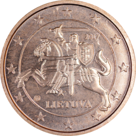 1 cent 2017 litwa a